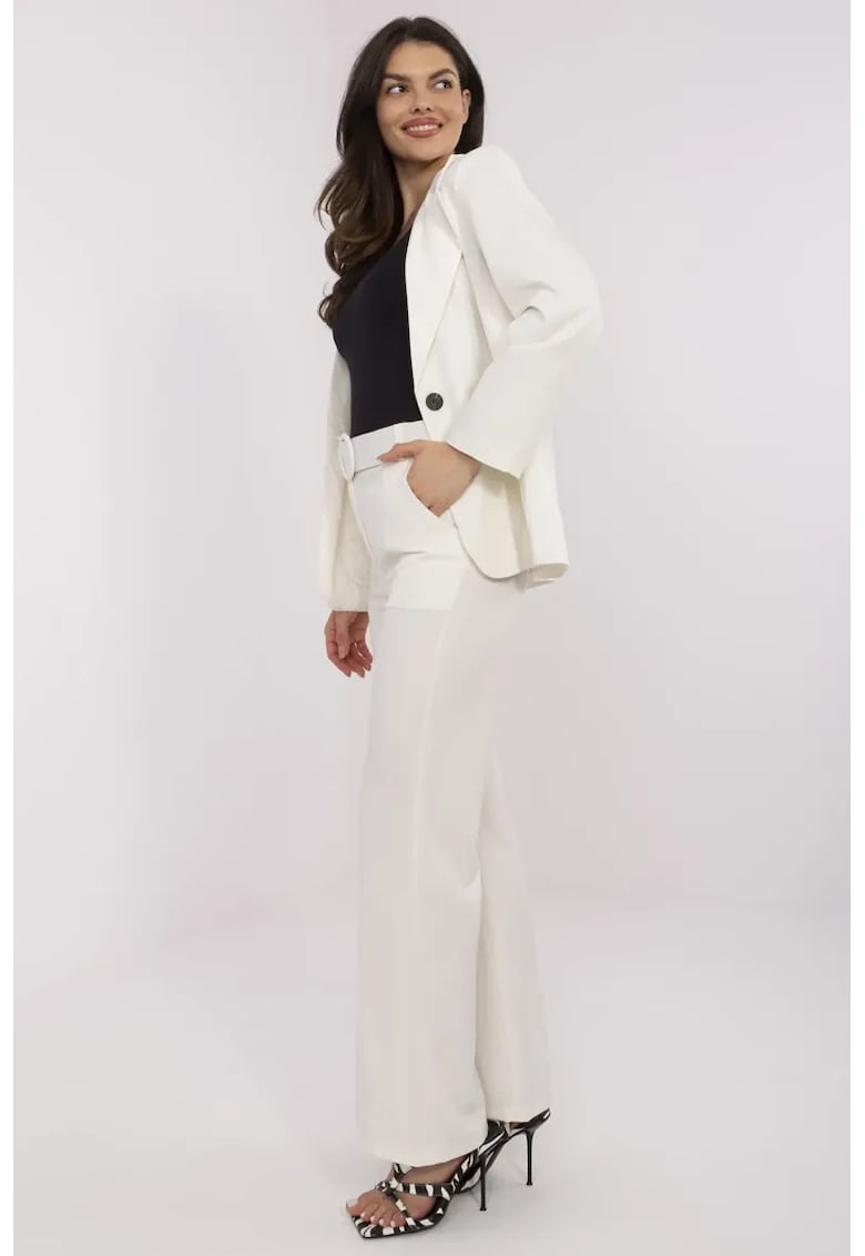 Pantaloni bootcut cu 2 buzunare laterale