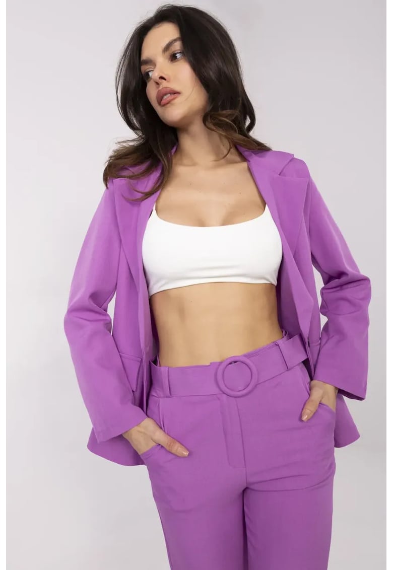 Pantaloni bootcut cu 2 buzunare laterale