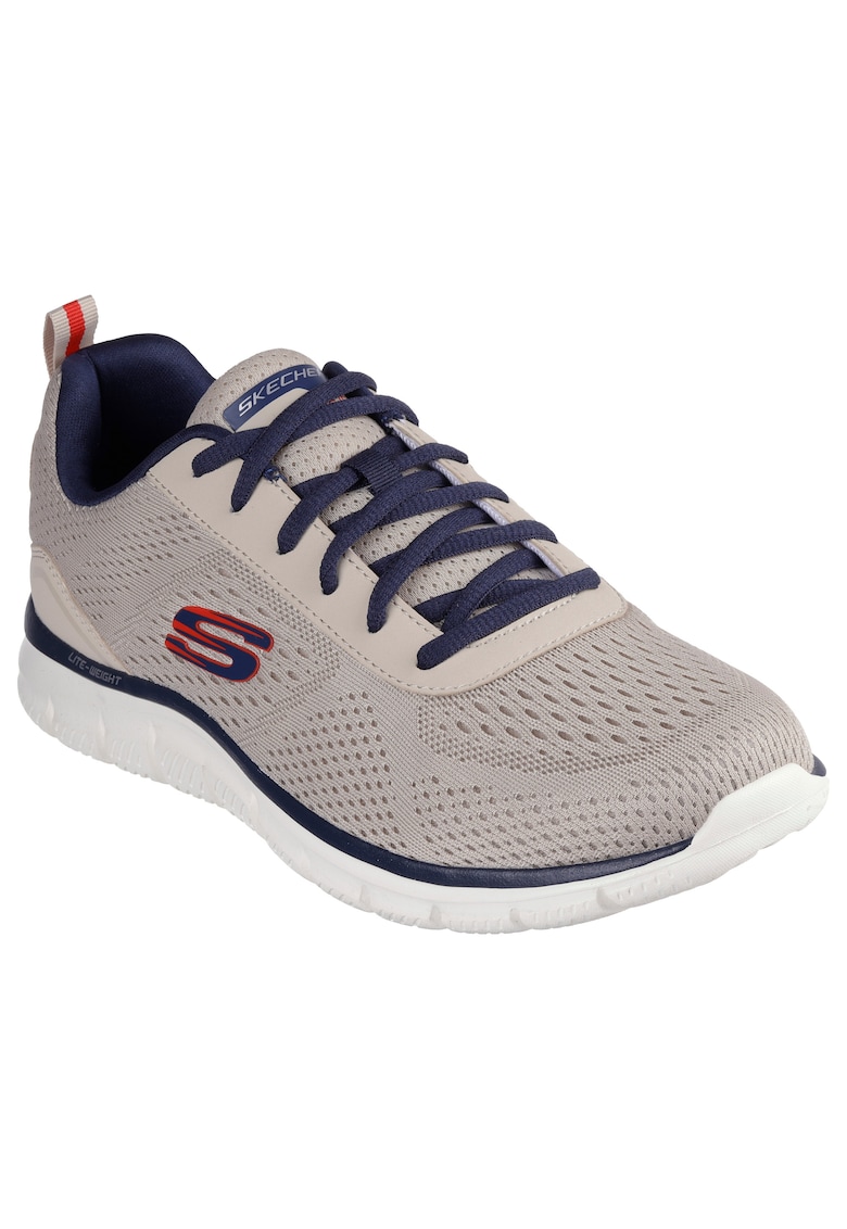 Pantofi sport din material textil Track Leshur - Bej - Skechers - imagine 1
