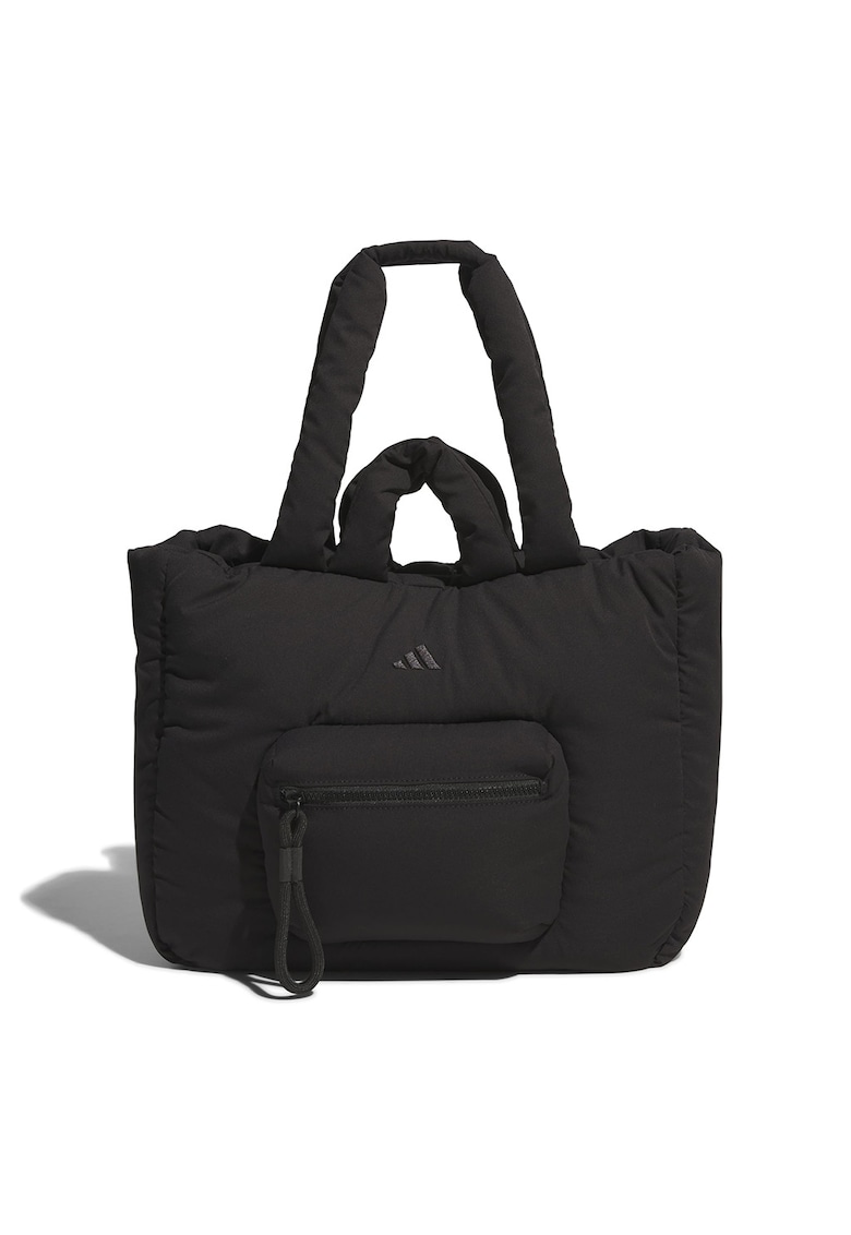 Geanta tote din material textil cu logo discret