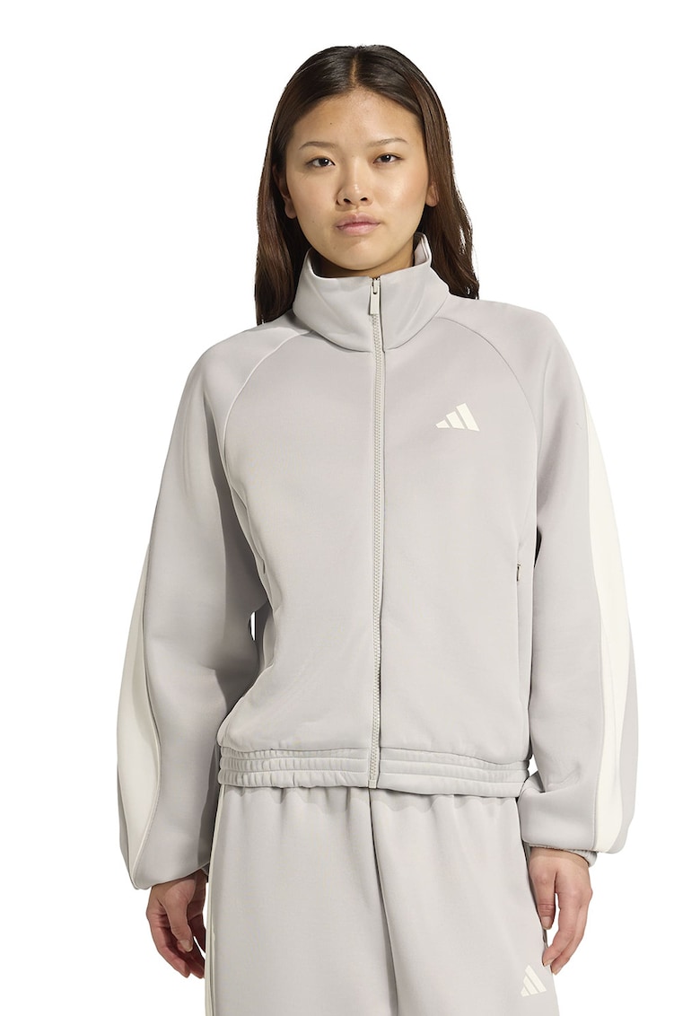 Bluza de trening cu fermoar si maneci raglan Stadium