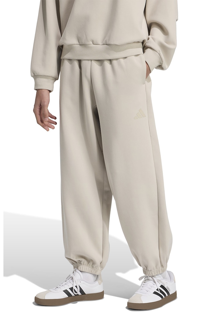 Pantaloni de trening regualar-fit cu model uni