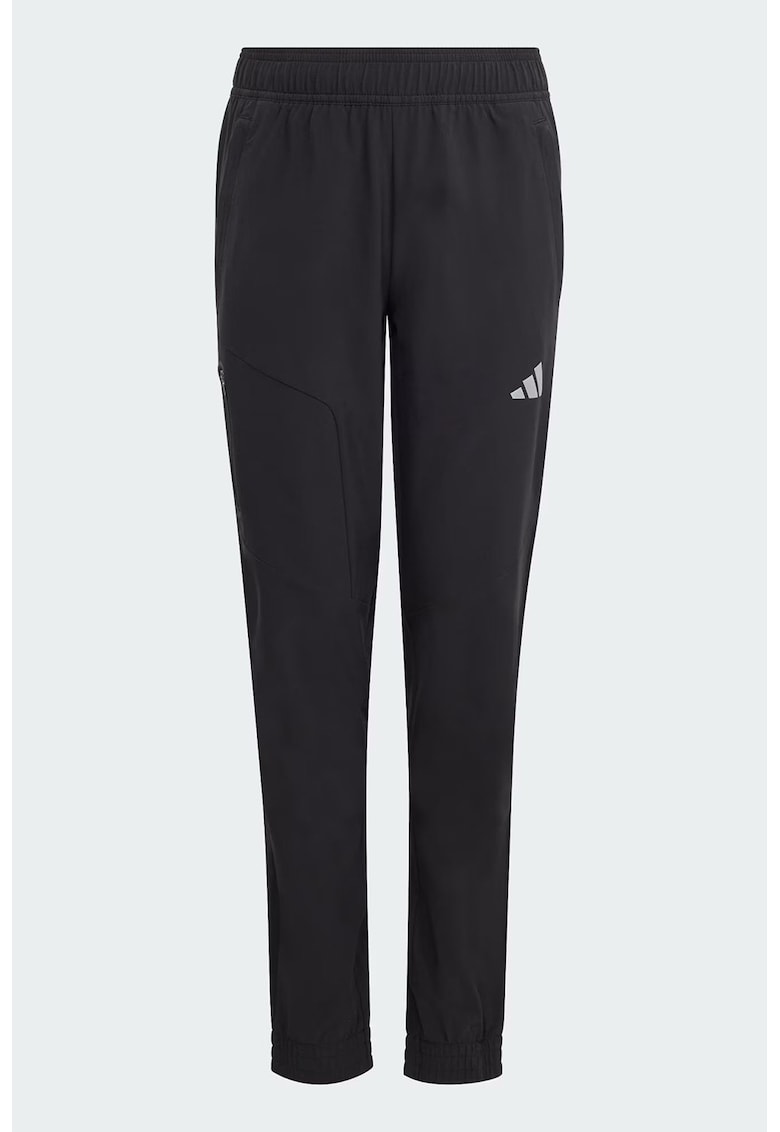 Pantaloni de trening cu banda elastica in talie - Albastru inchis