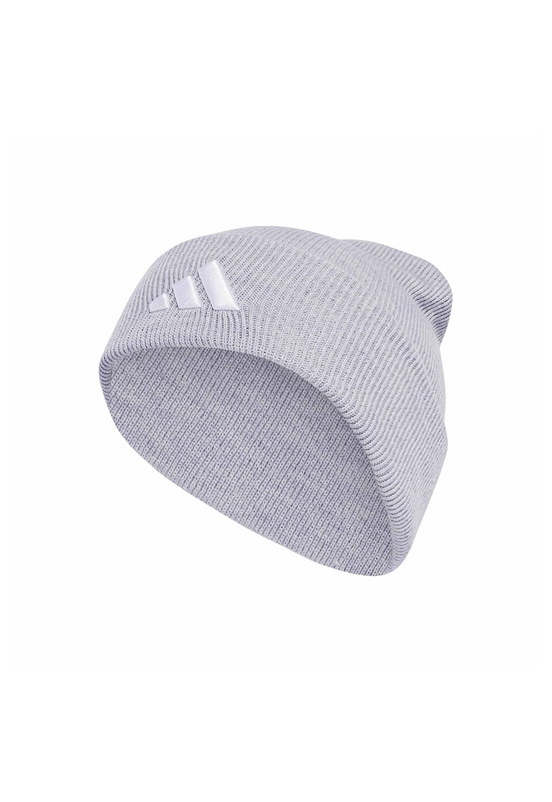 Caciula cu logo brodat - Alb/Gri deschis