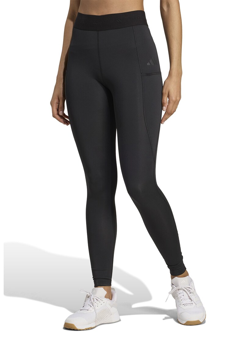 Colanti cu talie inalta - pentru fitness - Negru