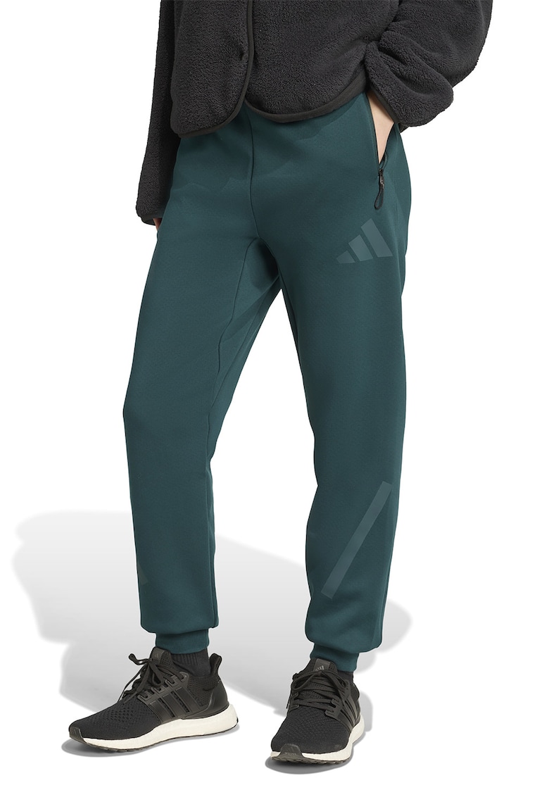 Pantaloni de trening cu buzunare cu fermoar Z.N.E.