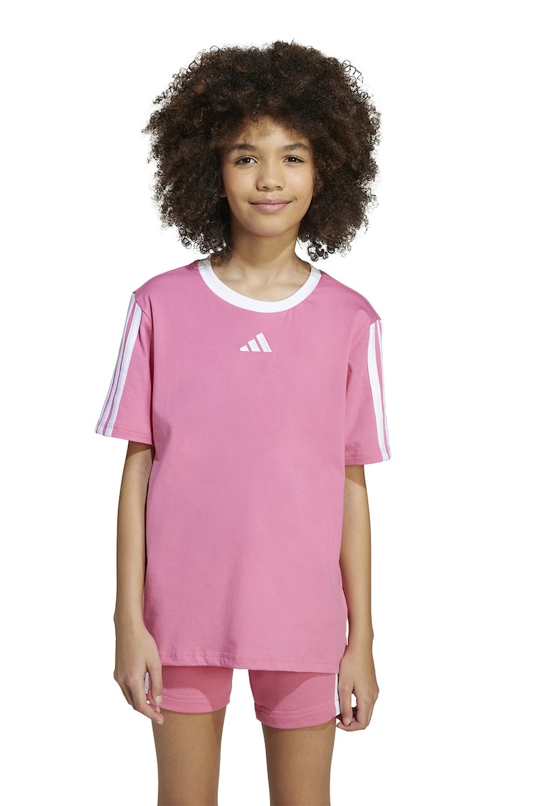 Tricou cu decolteu la baza gatului si garnituri contrastante Tricou cu decolteu la baza gatului si garnituri contrastante