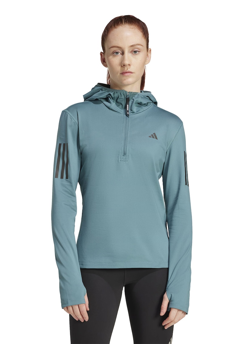 Hanorac cu fente pentru degere pentru alergare