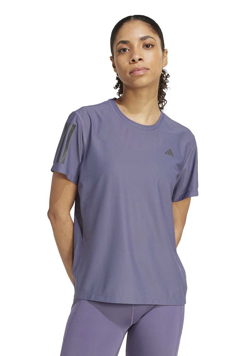 Tricou cu imprimeu logo pentru alergare Own The Run