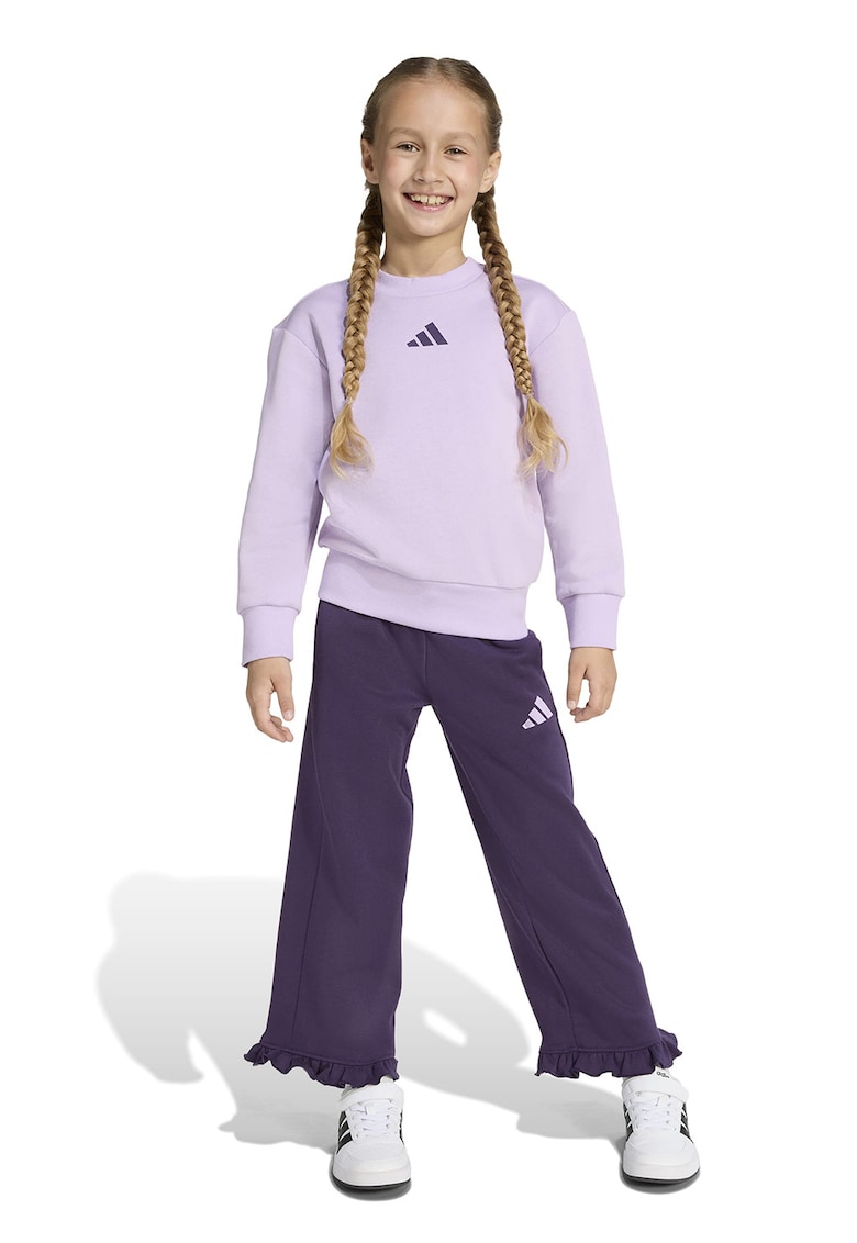 Trening din amestec de bumbac cu terminatie cu volane