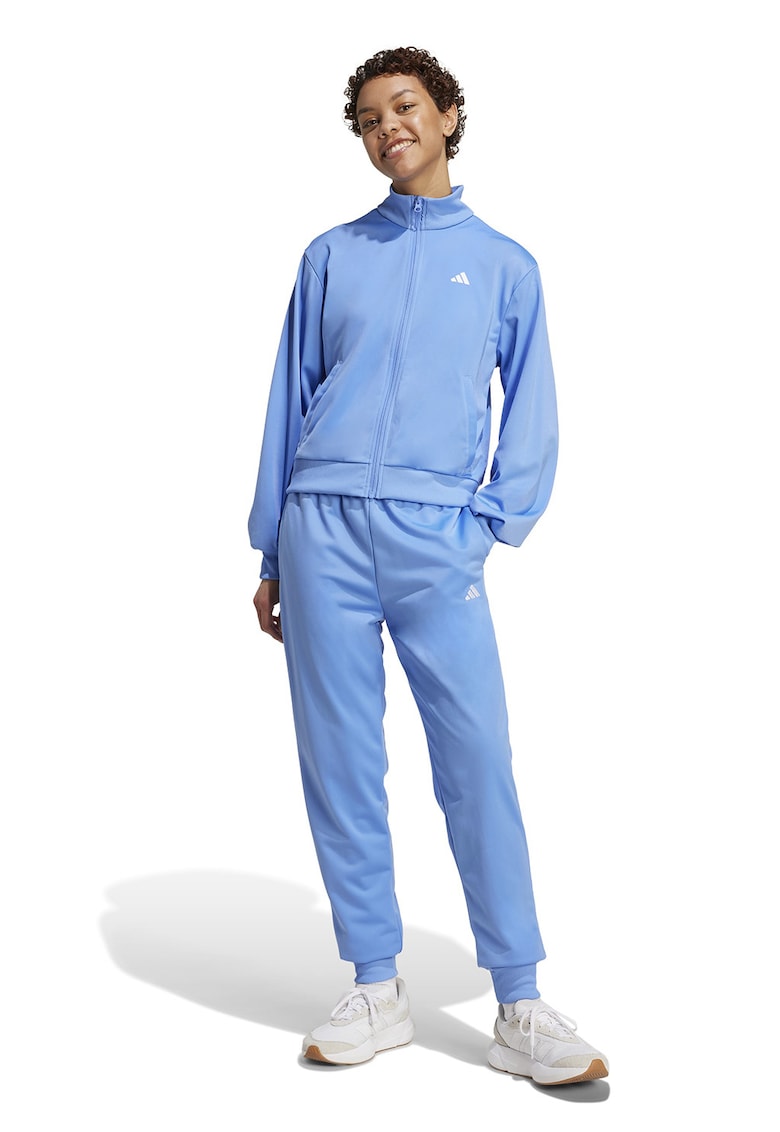 Trening regular-fit cu logo W Feelcozy TZ - Alb/Albastru