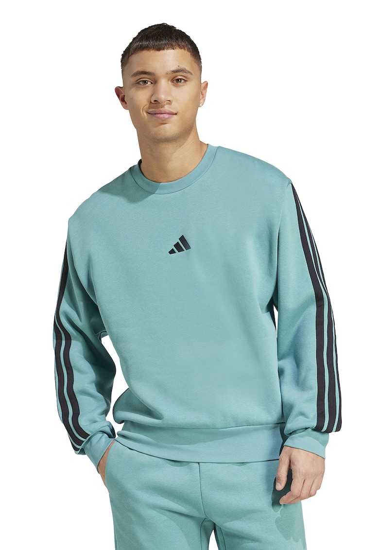 Bluza de trening din amestec de bumbac cu detaliu monograma