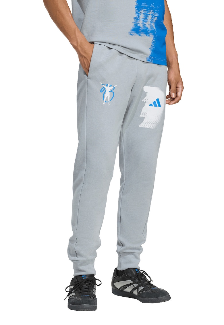 Pantaloni de trening cu buzunare laterale si talie ajustabila - pentru fotbal