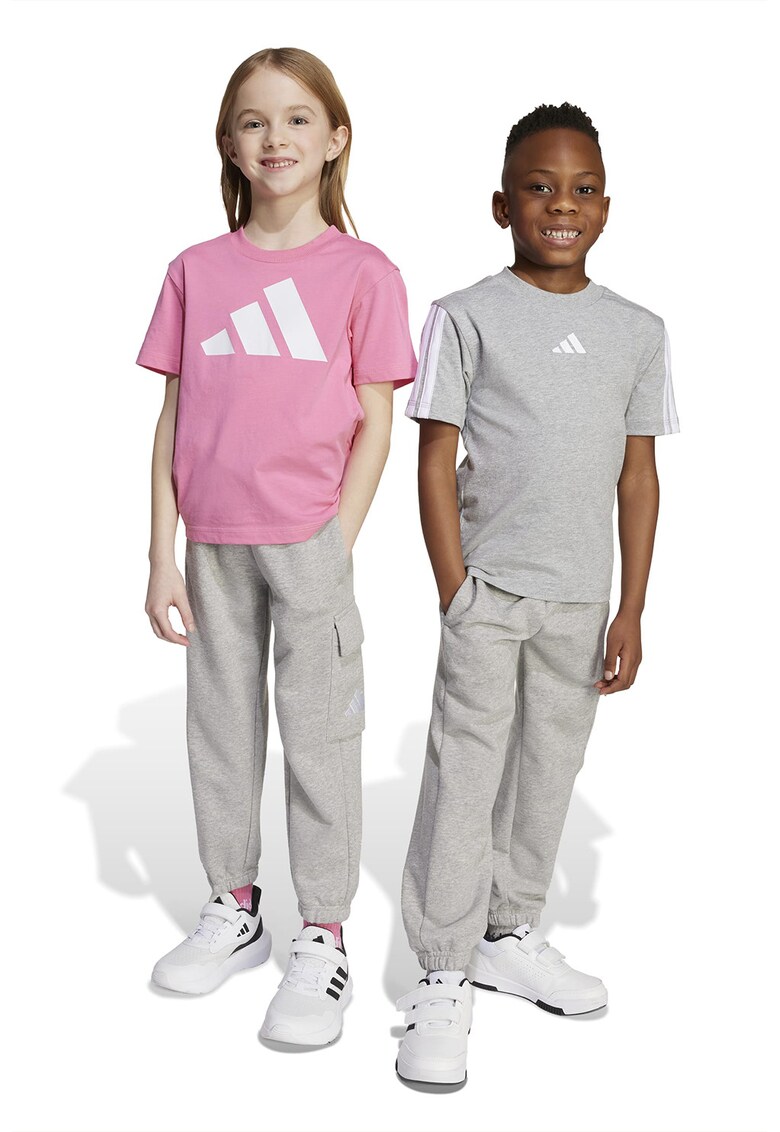 Pantaloni de trening cu snur de ajustare si buzunare