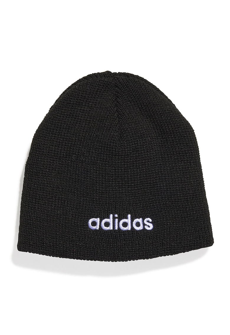 Caciula cu logo brodat - Negru