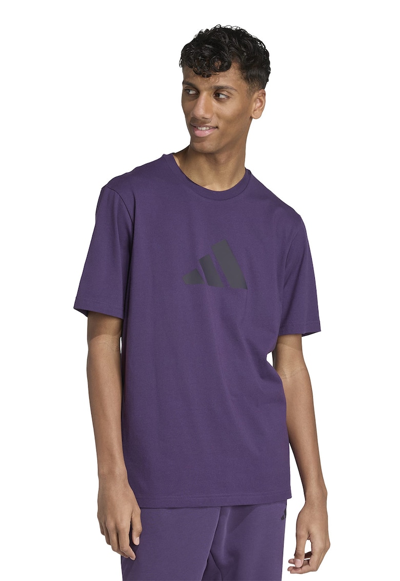 Tricou cu imprimeu logo - Ametist