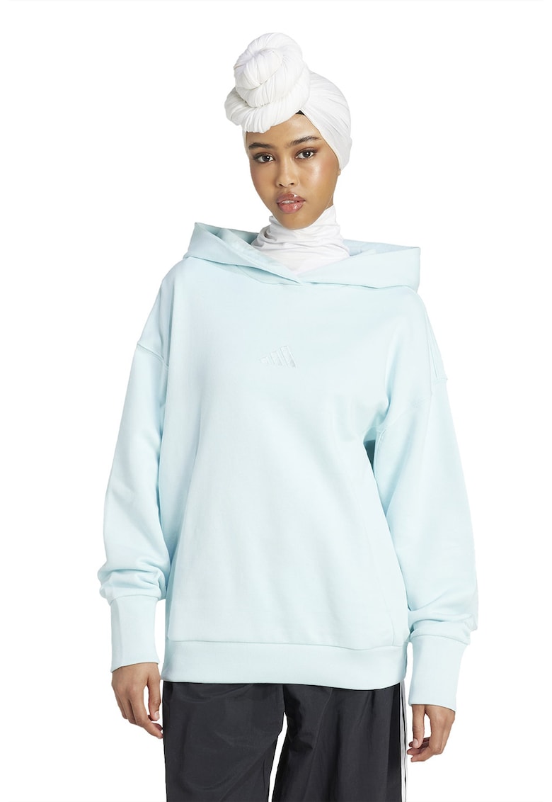 Hanorac de bumbac cu terminatii striate