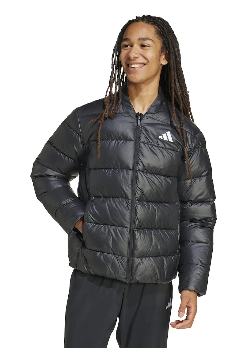 Jacheta cu fermoar si logo