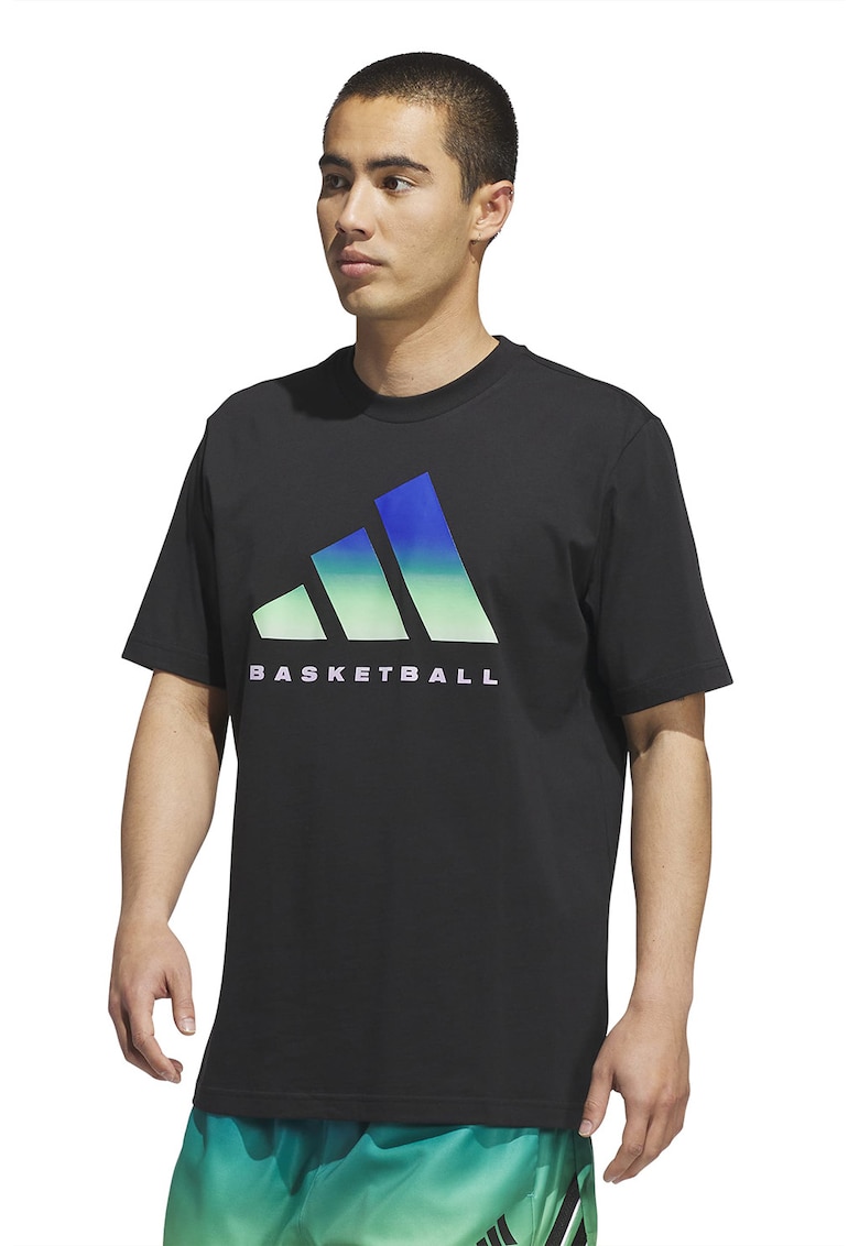 Tricou regular fit din bumbac cu logo Tricou regular fit din bumbac cu logo