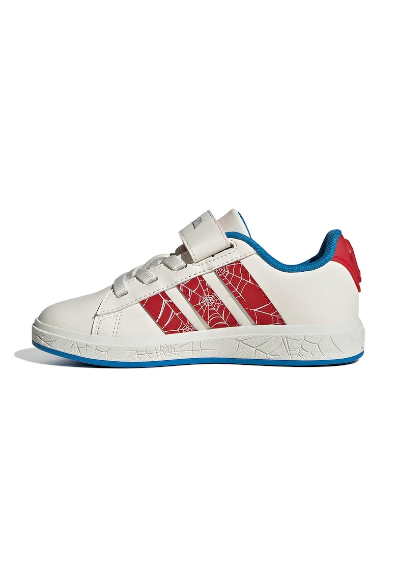 Pantofi sport din piele ecologica cu logo contrastant Grand Court Spider Pantofi sport din piele ecologica cu logo contrastant Grand Court Spider