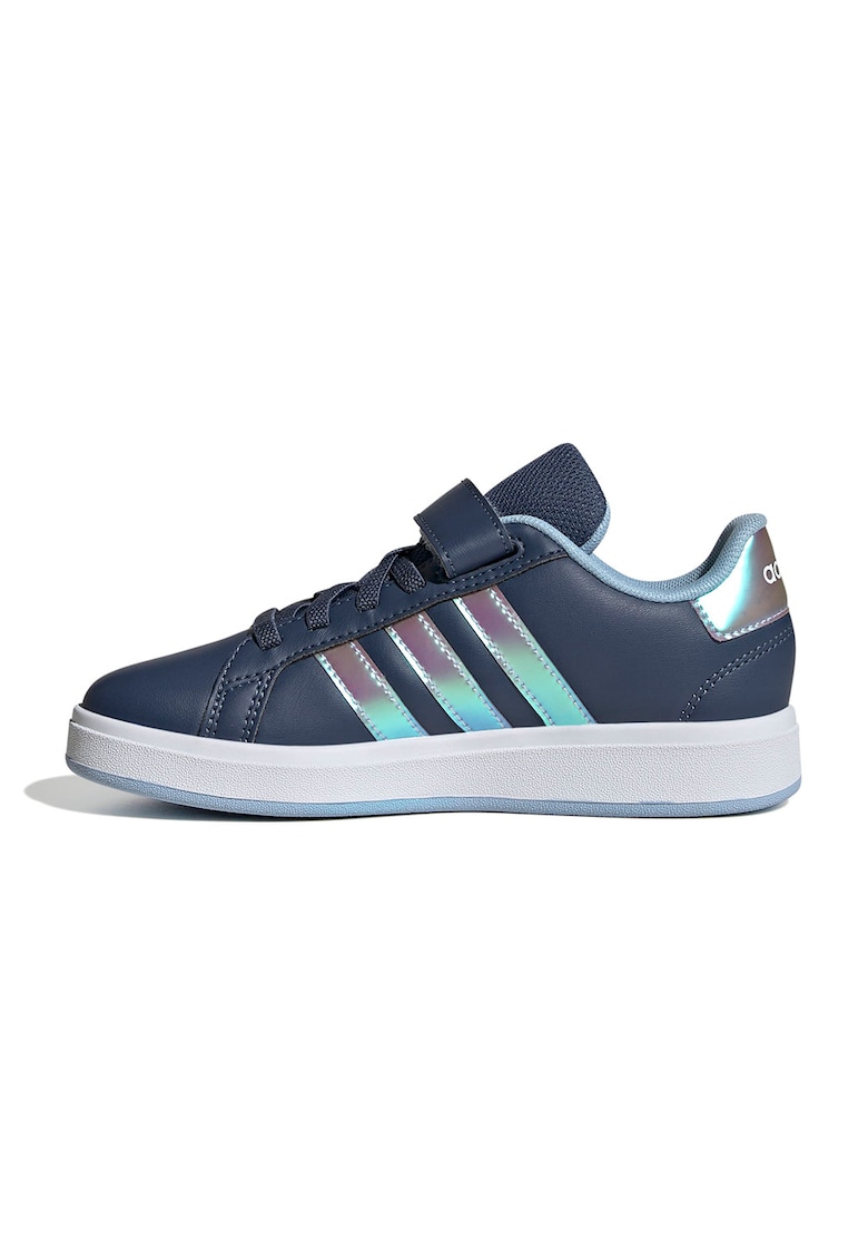 Pantofi sport din piele ecologica cu velcro Grand Court Pantofi sport din piele ecologica cu velcro Grand Court