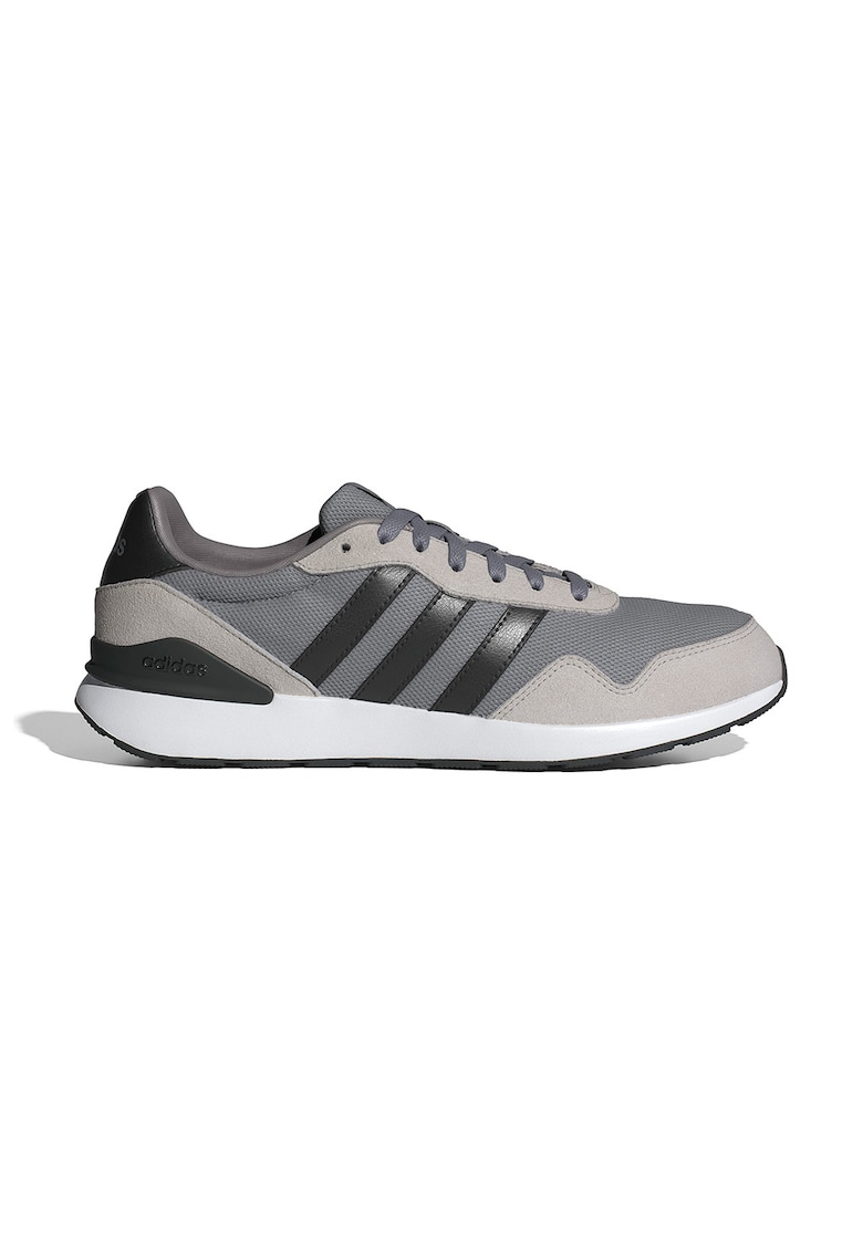 Tenisi cu insertii de piele intoarsa Run 60s 4.0 Tenisi cu insertii de piele intoarsa Run 60s 4.0