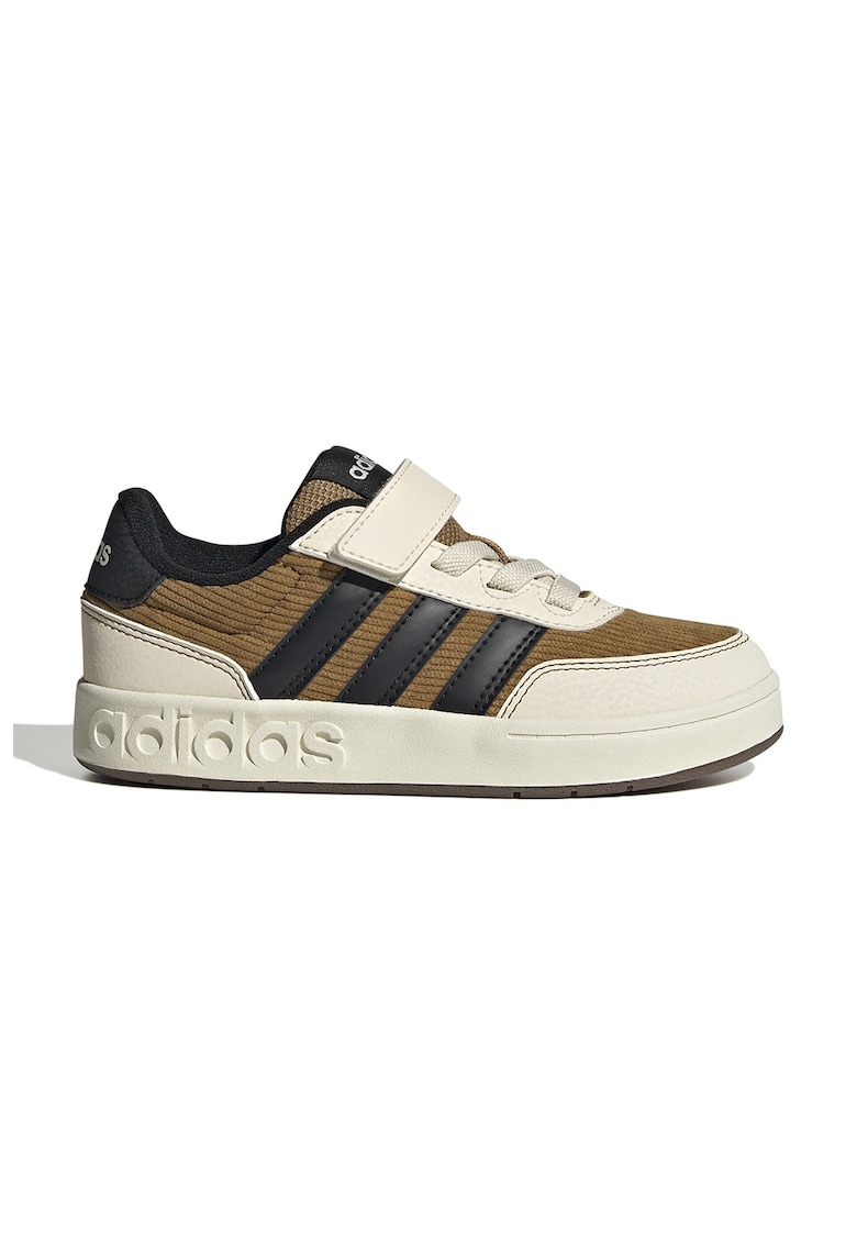 Pantofi sport Breakbase cu logo - Negru/Caramel/Bej deschis
