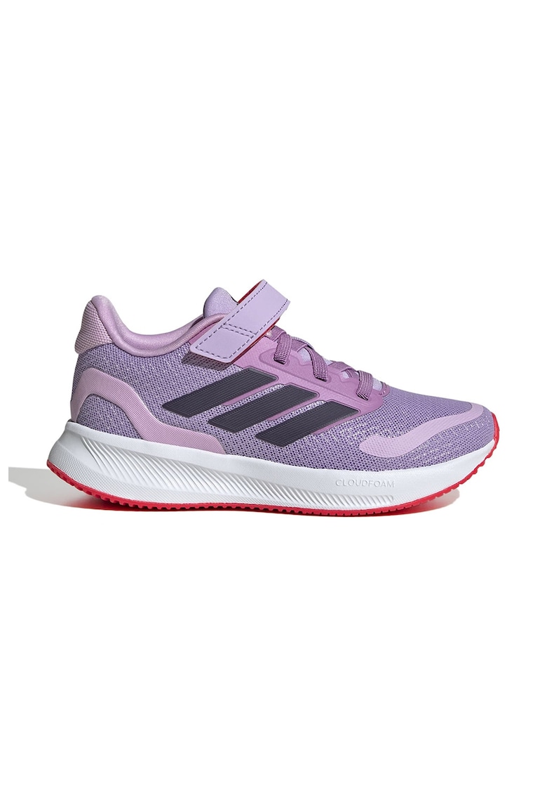Pantofi sport Runfalcon 5 din plasa cu logo si velcro - Lila