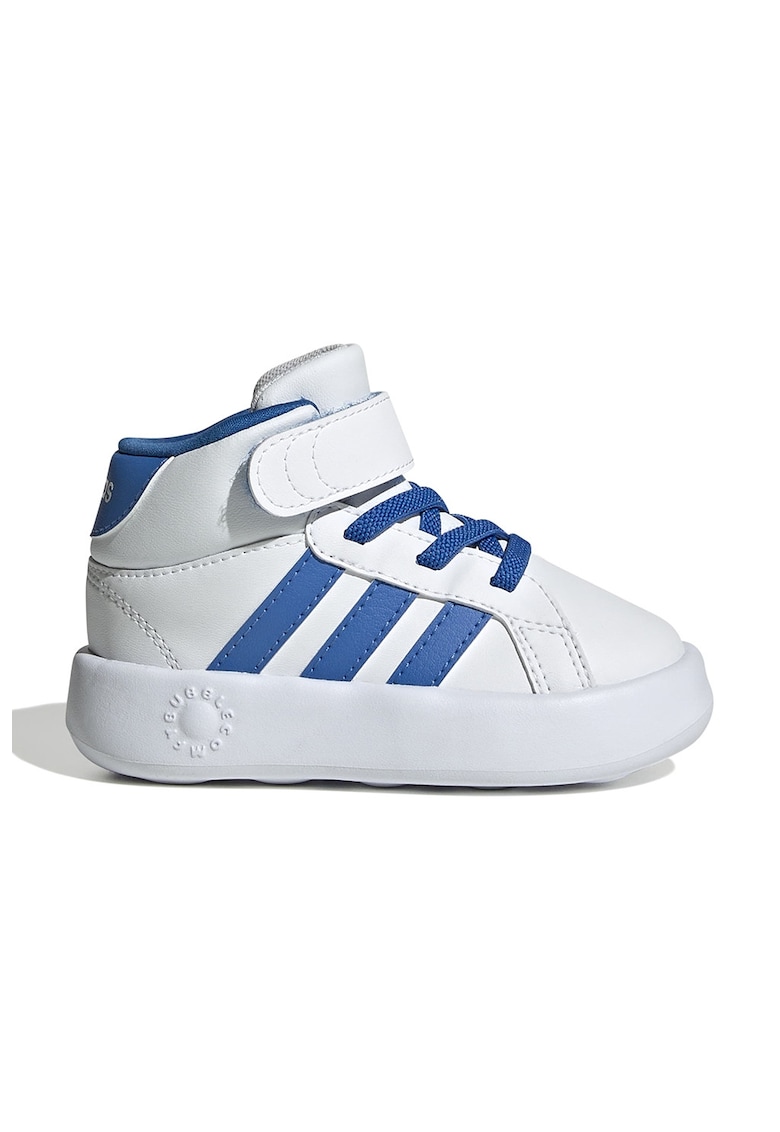 Pantofi sport mid-high de piele ecologica cu velcro Grand Court