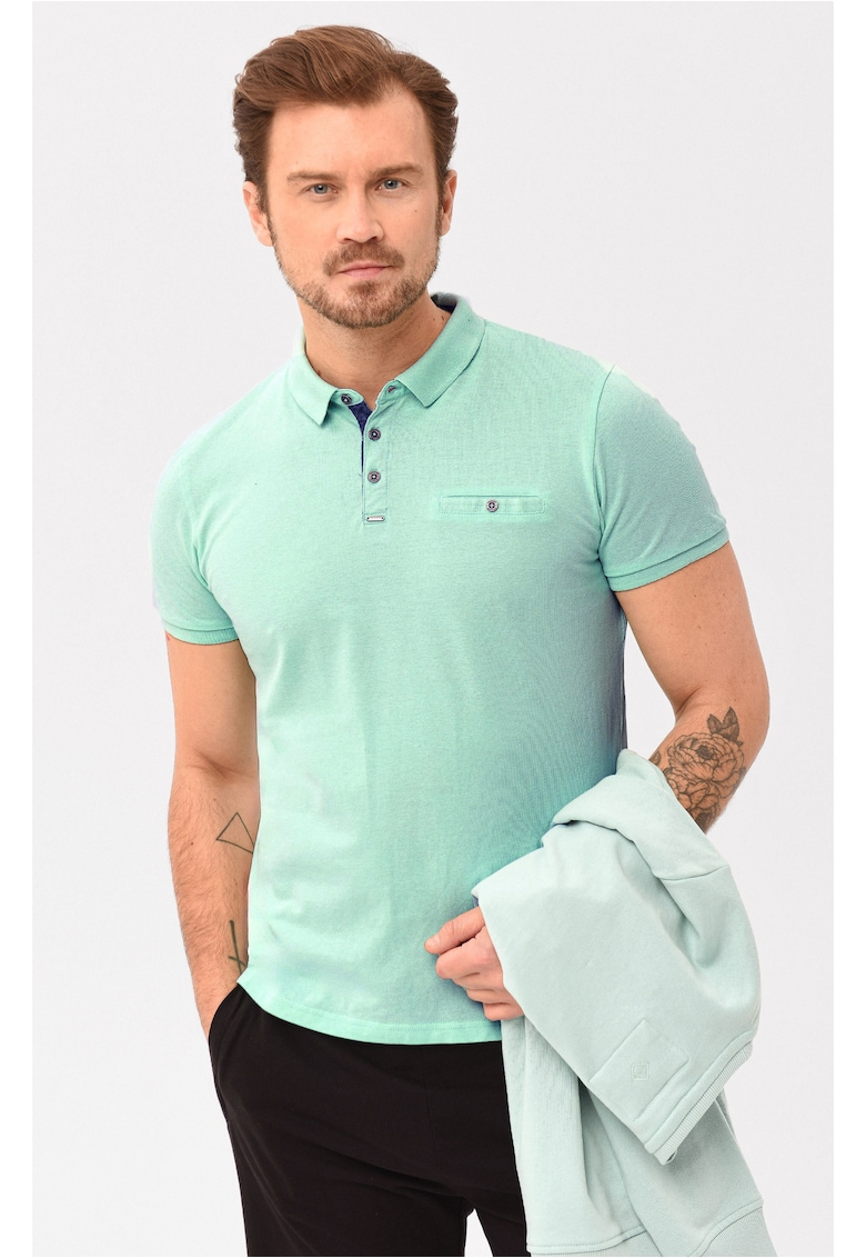 Tricou polo pentru barbati O-Nick - menta