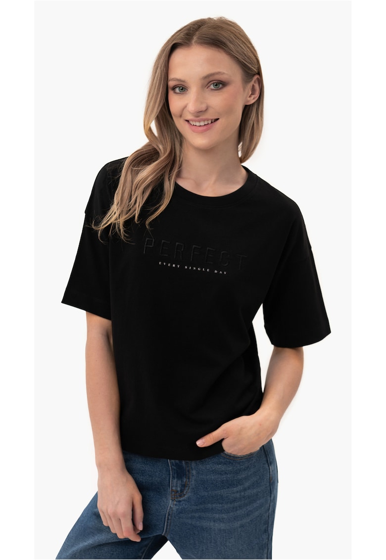 Tricou T-Perfect pentru femei - negru