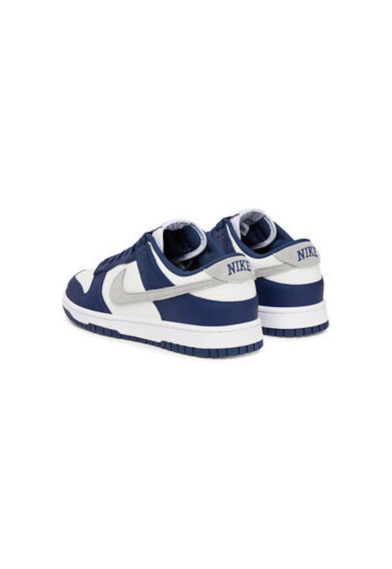 Pantofi sport barbati - FD9749 - Piele ecologica - 44.5 EU - Alb/Bleumarin - Alb/Bleumarin