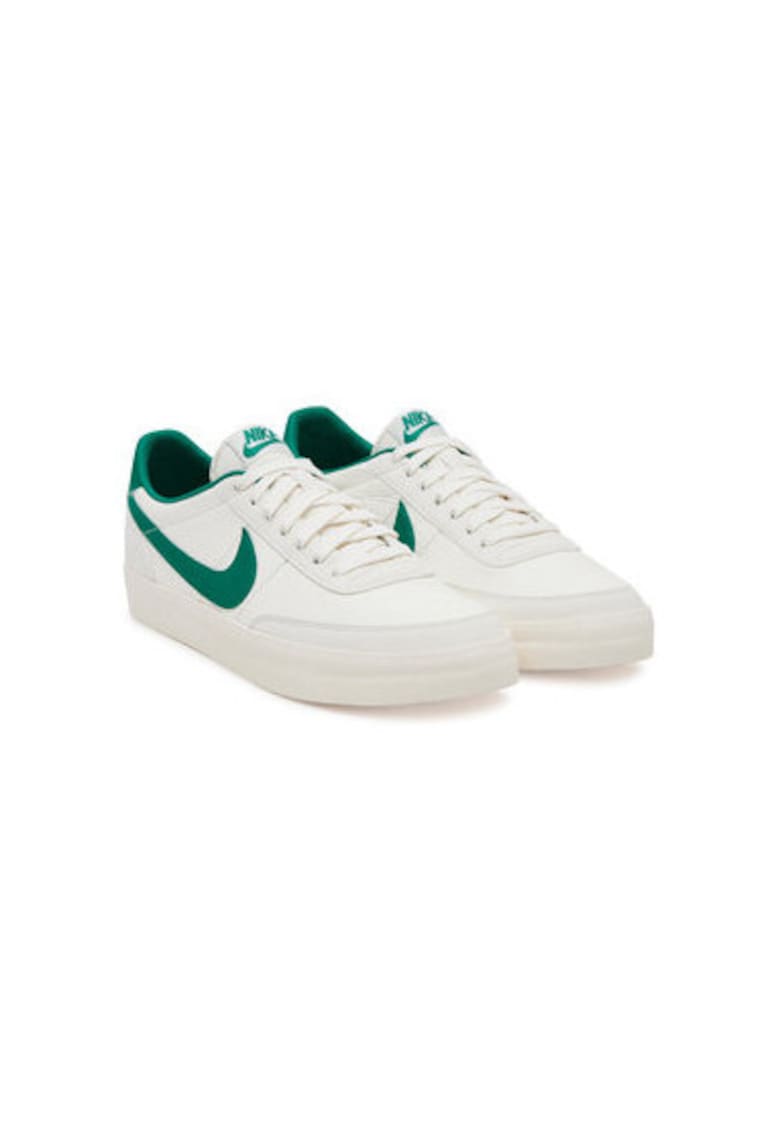 Pantofi sport barbati - HQ1657 - Piele naturala - 42 EU - Alb/Verde - Alb/Verde