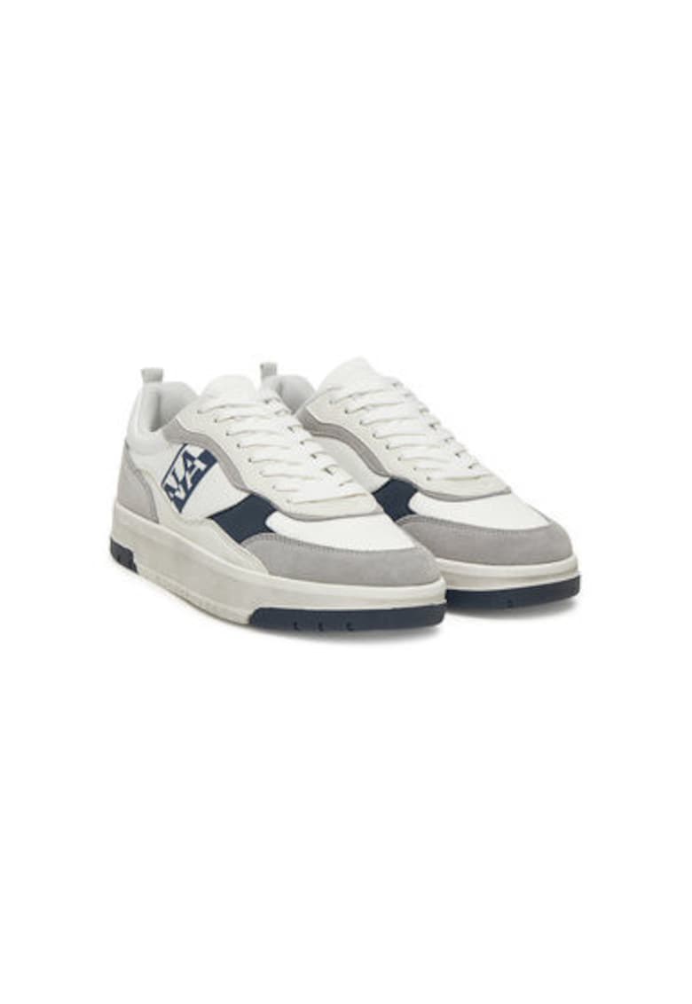 Pantofi sport barbati - NP0A4IQY - Piele naturala - Alb