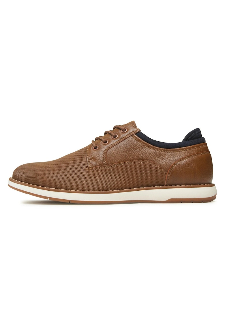 Pantofi sport barbati - 13386635 - Piele ecologica - Maro