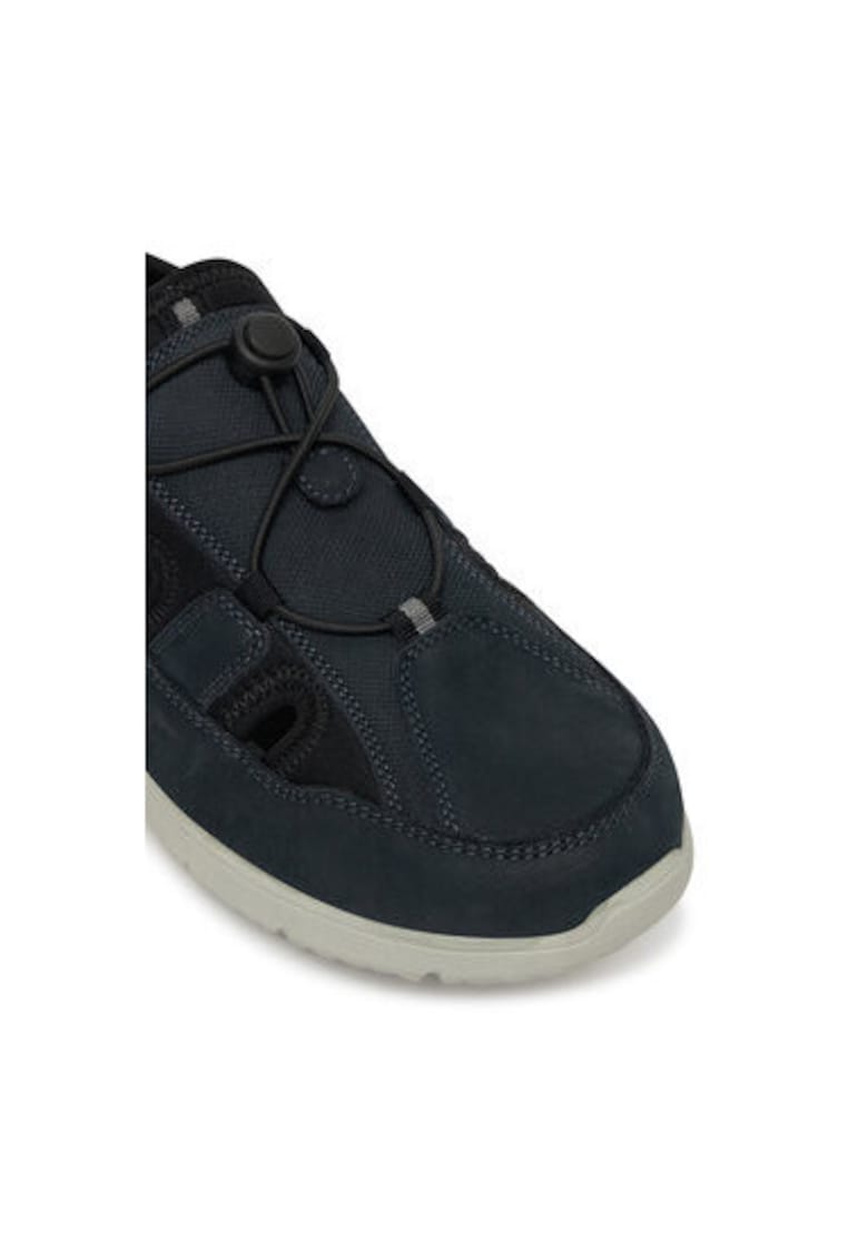 Pantofi sport barbati - 32102 - Piele naturala - Bleumarin