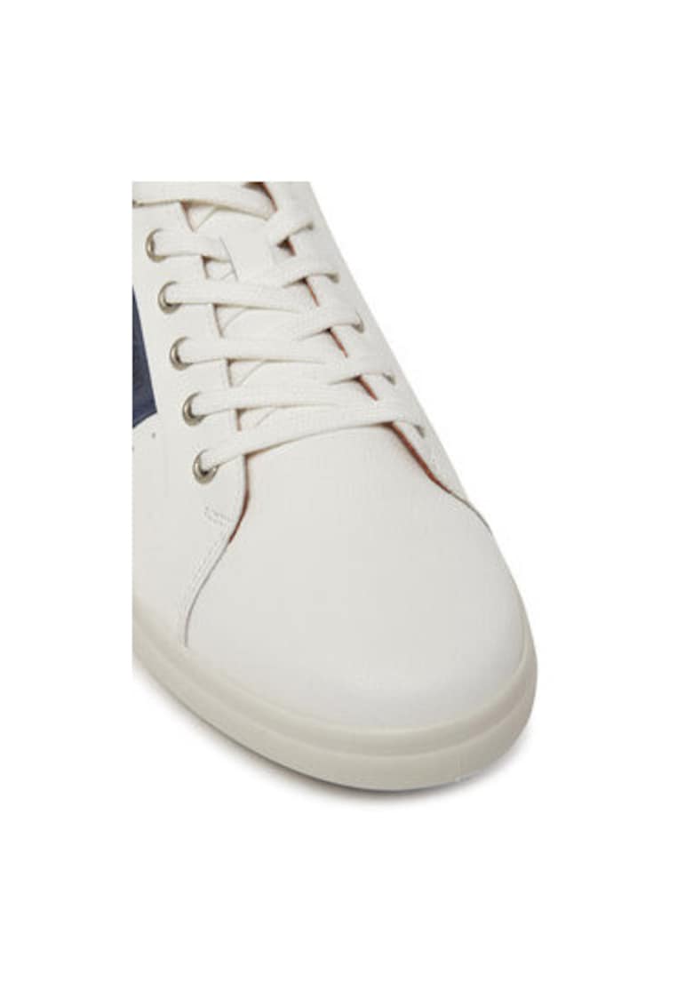 Pantofi sport barbati - 29304 -  Piele naturala - Alb