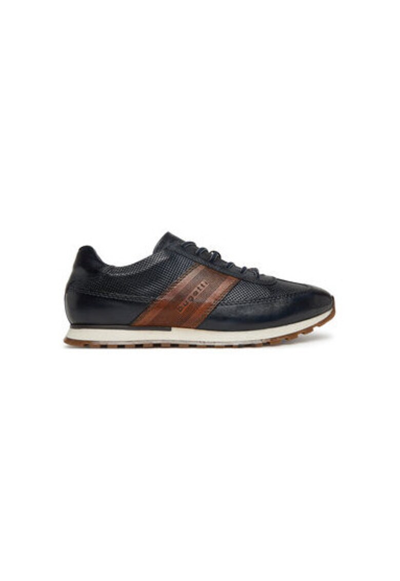 Pantofi sport barbati - 331-ARX01-4100 - Piele naturala - Bleumarin