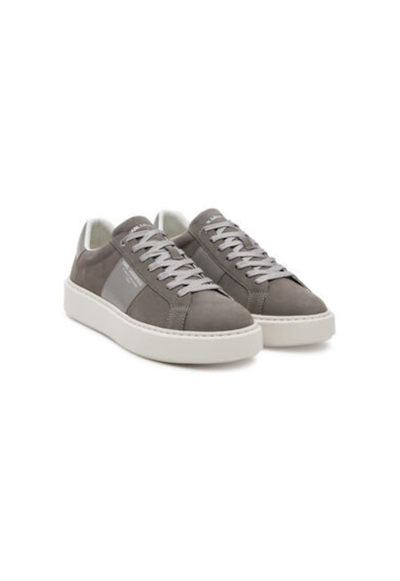 Pantofi sport barbati - KL52218 - Piele naturala - Gri