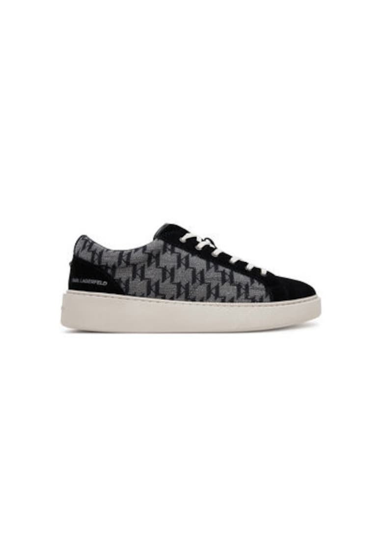 Pantofi sport barbati - KL53323 - Piele naturala - Negru