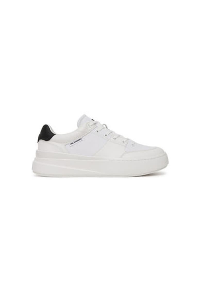 Pantofi sport barbati - KL54025 - Piele naturala - Alb