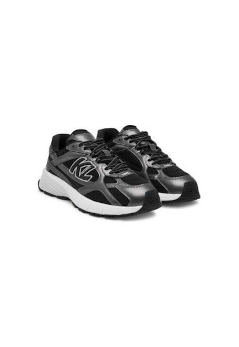 Pantofi sport barbati - KL55525 - Piele naturala - Gri