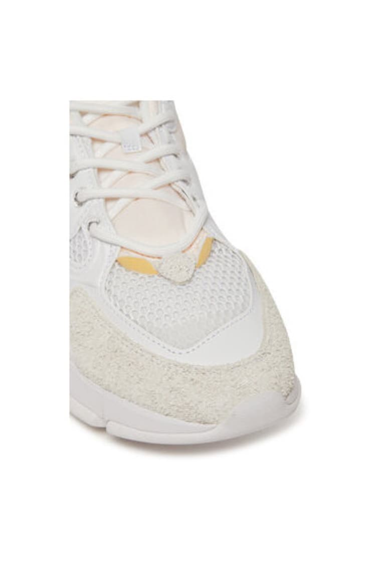 Pantofi sport barbati - 749SMA0003 - Textil - Alb