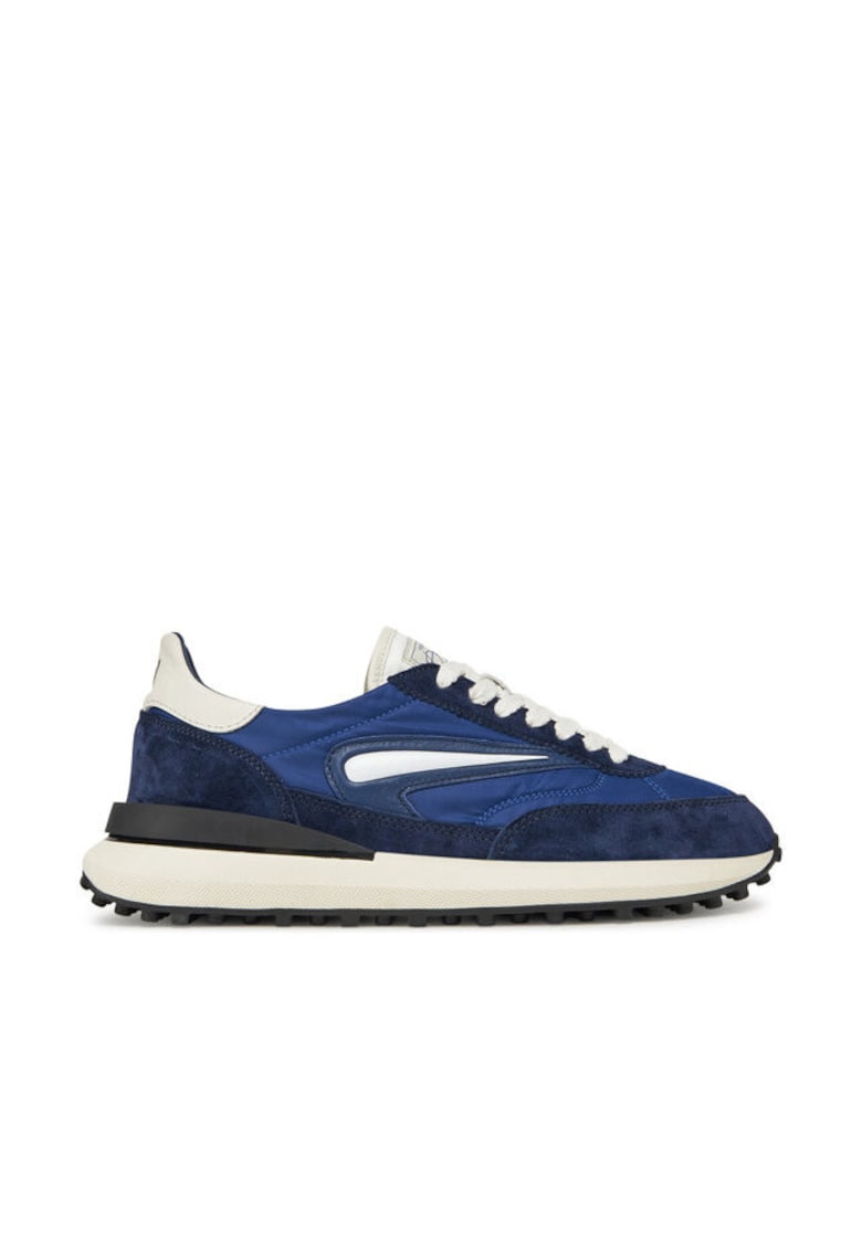 Pantofi sport barbati - M421-AT-NY - D A T E - Piele naturala - Bleumarin