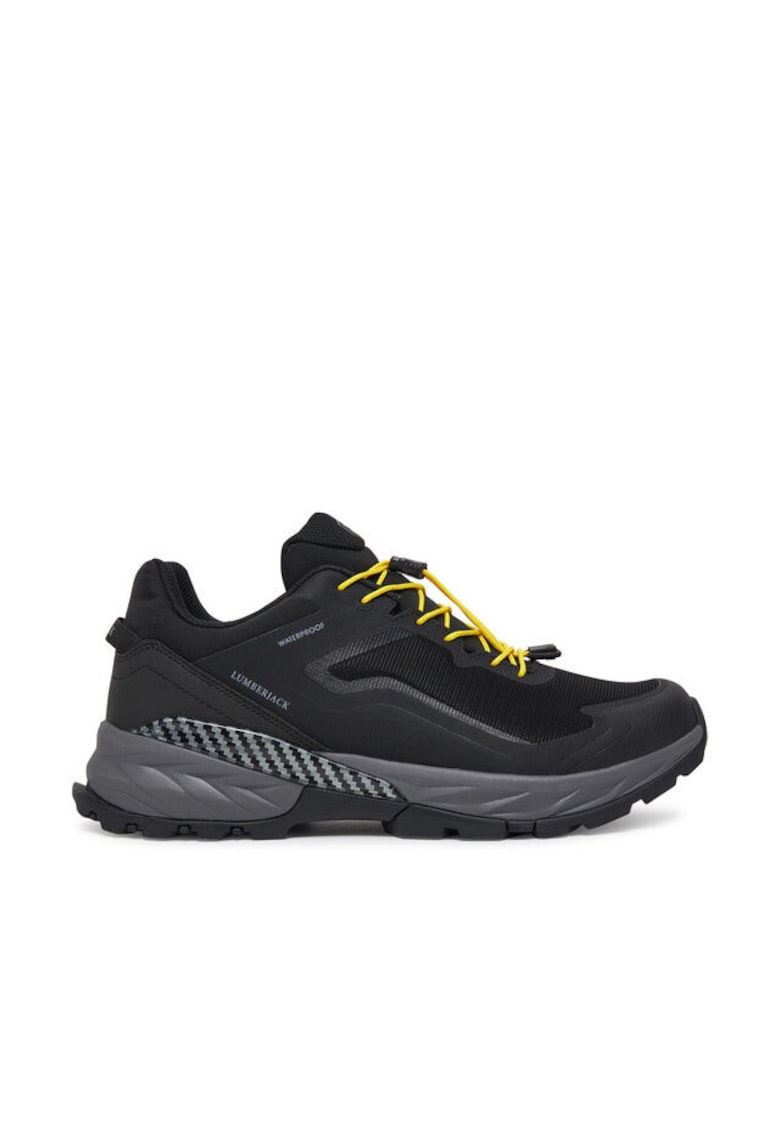 Pantofi sport barbati - LJ-SMI1311-001-N43-CB001 - Textil - Negru