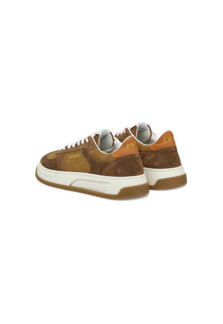 Pantofi sport barbati - IU172409 IU1724 - Piele naturala - Maro