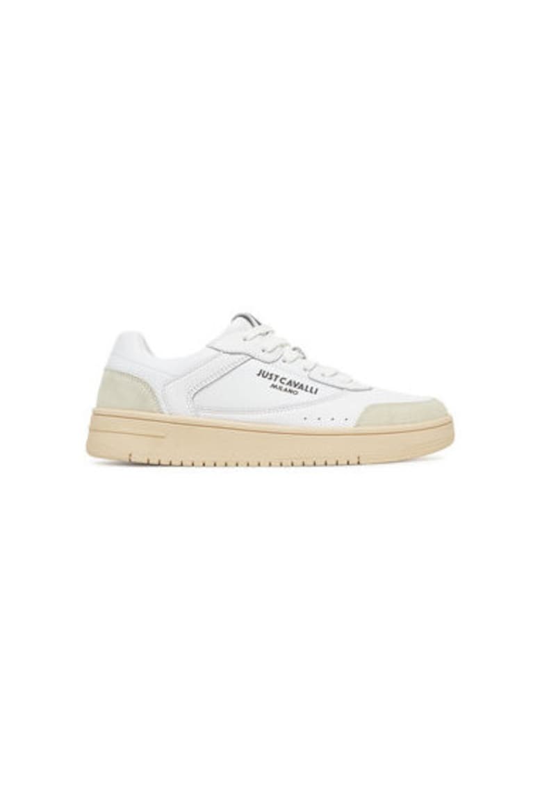 Pantofi sport barbati - 78QA3SM8 ZPA90 - Piele naturala - Alb