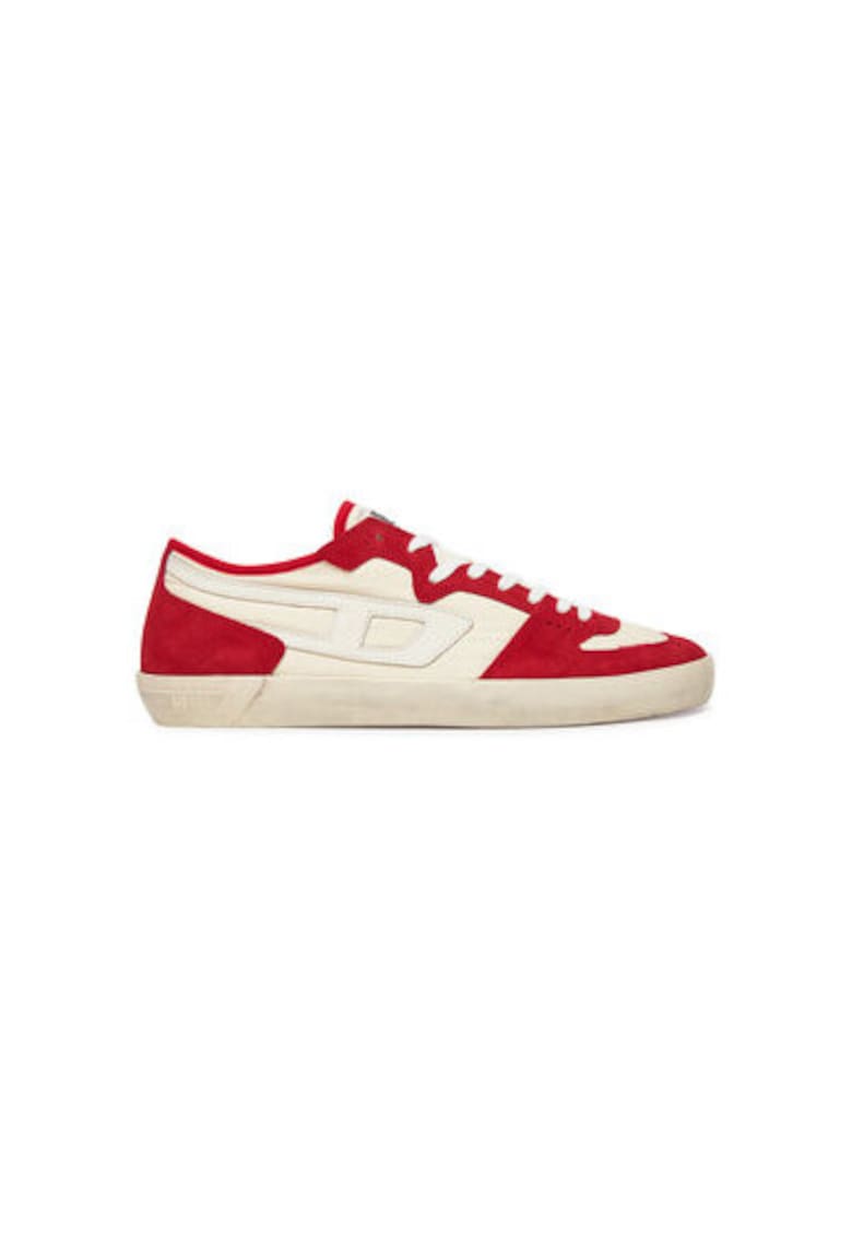 Pantofi sport barbati - Y03489P8119 - Piele naturala - Rosu