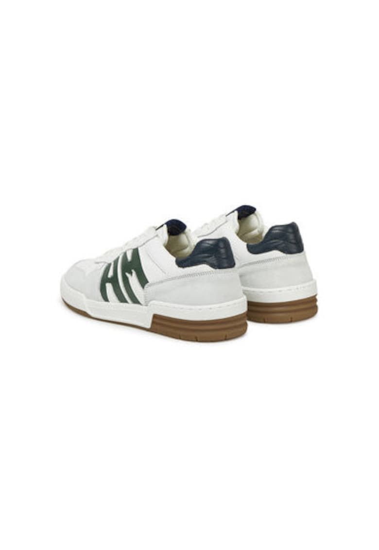 Pantofi sport barbati - 251SC300UXPL212 - Piele naturala - Alb