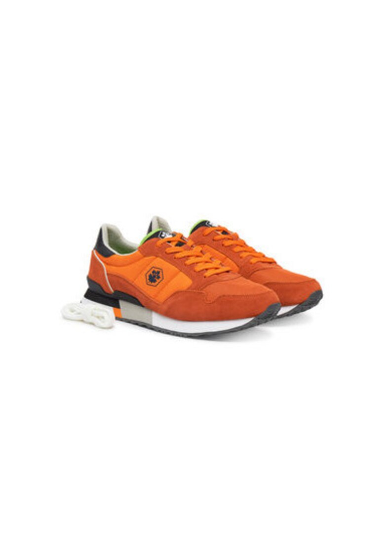Pantofi sport barbati - LJ-SME6805-002-M94-CL001 - Textil - Portocaliu